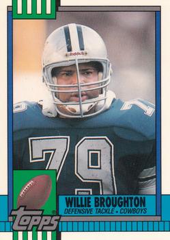 1990 Topps - Collector's Edition (Tiffany) #496 Willie Broughton Front