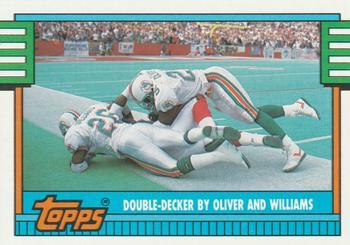 1990 Topps - Collector's Edition (Tiffany) #512 Dolphins Team Front