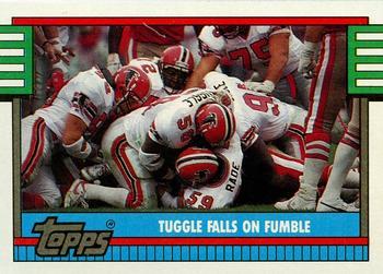 1990 Topps - Collector's Edition (Tiffany) #514 Falcons Team Front