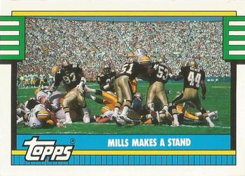 1990 Topps - Collector's Edition (Tiffany) #525 Saints Team Front