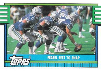1990 Topps - Collector's Edition (Tiffany) #526 Seahawks Team Front
