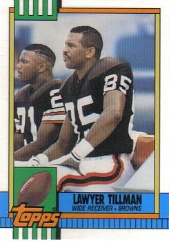 1990 Topps - Collector's Edition (Tiffany) #156 Lawyer Tillman Front