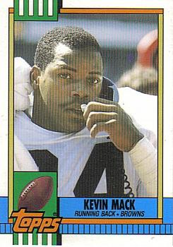 1990 Topps - Collector's Edition (Tiffany) #165 Kevin Mack Front