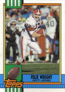 1990 Topps - Collector's Edition (Tiffany) #169 Felix Wright Front