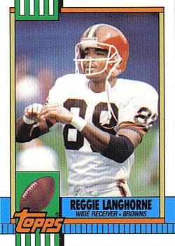 1990 Topps - Collector's Edition (Tiffany) #171 Reggie Langhorne Front