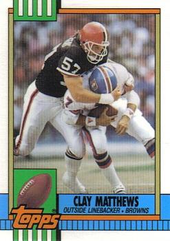 1990 Topps - Collector's Edition (Tiffany) #172 Clay Matthews Front