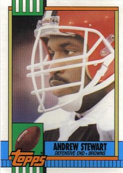 1990 Topps - Collector's Edition (Tiffany) #173 Andrew Stewart Front