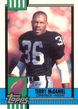 1990 Topps - Collector's Edition (Tiffany) #294 Terry McDaniel Front
