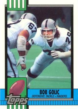 1990 Topps - Collector's Edition (Tiffany) #296 Bob Golic Front