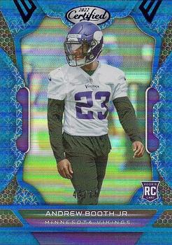 2022 Panini Certified - Mirror Blue #146 Andrew Booth Jr. Front