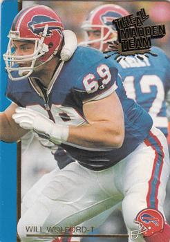 1991 Action Packed All-Madden #13 Will Wolford Front