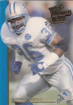 1991 Action Packed All-Madden #22 Bennie Blades Front