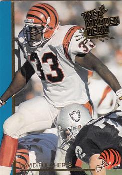 1991 Action Packed All-Madden #25 David Fulcher Front
