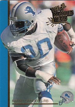 1991 Action Packed All-Madden #30 Barry Sanders Front