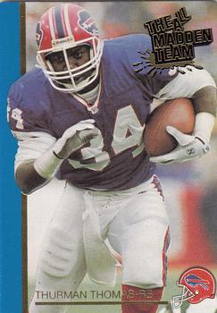 1991 Action Packed All-Madden #31 Thurman Thomas Front