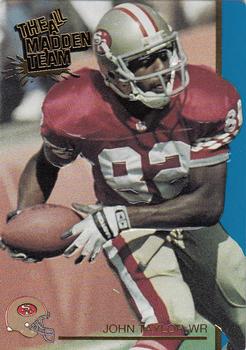 1991 Action Packed All-Madden #44 John Taylor Front