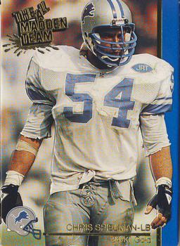 1991 Action Packed All-Madden - 24K Gold #37G Chris Spielman Front