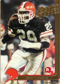 1991 Action Packed Rookie/Update - 24K Gold #2G Eric Turner Front