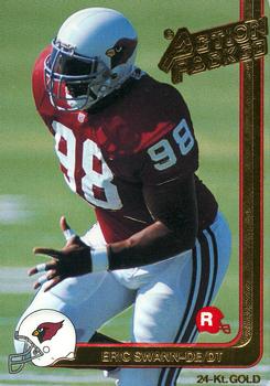 1991 Action Packed Rookie/Update - 24K Gold #5G Eric Swann Front