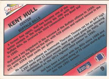 1991 Pacific - Pacific Picks the Pros Gold #9 Kent Hull Back
