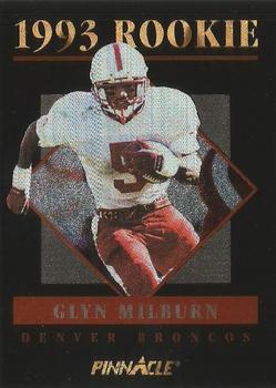 1993 Pinnacle - Rookies #25 Glyn Milburn Front