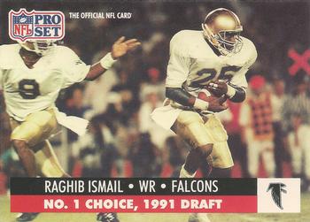1991 Pro Set - Draft Day #694 Raghib Ismail Front
