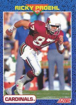 1991 Score - Young Superstars #8 Ricky Proehl Front