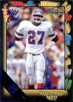 1991 Wild Card - 5 Stripe #6 Steve Atwater Front