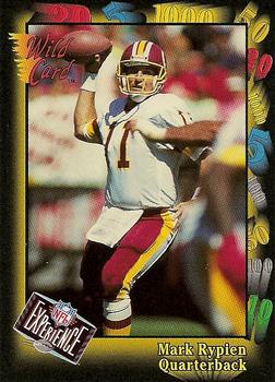 1991 Wild Card - NFL Experience Exchange #126A Mark Rypien Front
