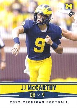 2022 Valiant Michigan Wolverines #64 JJ McCarthy Front