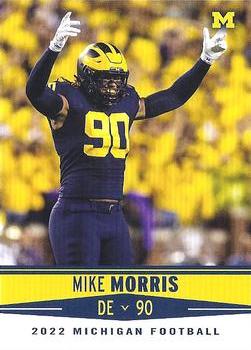 2022 Valiant Michigan Wolverines #73 Mike Morris Front