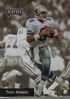 1993 Playoff #1 Troy Aikman Front