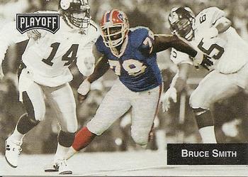 1993 Playoff #78 Bruce Smith Front