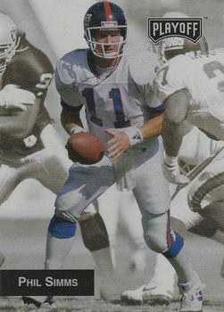 1993 Playoff #37 Phil Simms Front