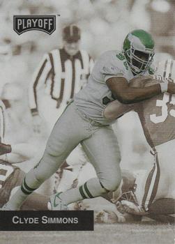1993 Playoff #52 Clyde Simmons Front