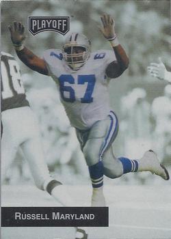 1993 Playoff #72 Russell Maryland Front