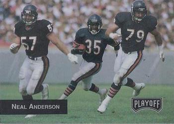 1993 Playoff #79 Neal Anderson Front