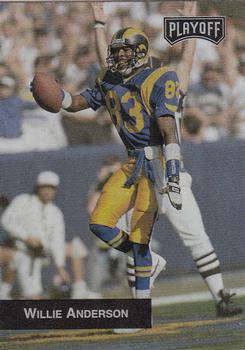 1993 Playoff #84 Willie Anderson Front