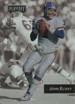 1993 Playoff #102 John Elway Front