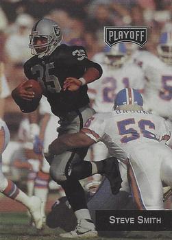 1993 Playoff #107 Steve Smith Front