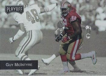 1993 Playoff #141 Guy McIntyre Front