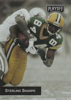 1993 Playoff #198 Sterling Sharpe Front