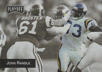 1993 Playoff #221 John Randle Front