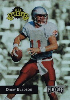 1993 Playoff #295 Drew Bledsoe Front