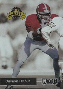 1993 Playoff #313 George Teague Front