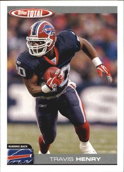 2004 Topps Total - Team Checklists #TTC4 Travis Henry Front