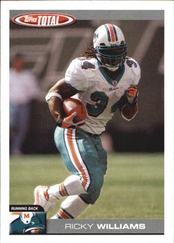 2004 Topps Total - Team Checklists #TTC17 Ricky Williams Front