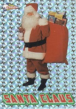 1993 NFL Properties Christmas #NNO Santa Claus Front