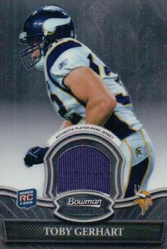 2010 Bowman Sterling #BSR-TG Toby Gerhart  Front