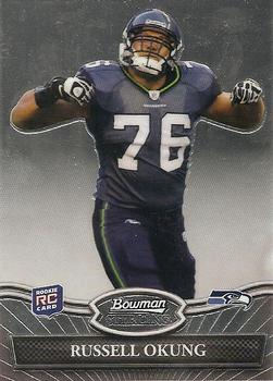 2010 Bowman Sterling #14 Russell Okung  Front